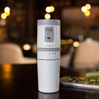 Elektrische tragbare Kaffeemühle aus Edelstahl