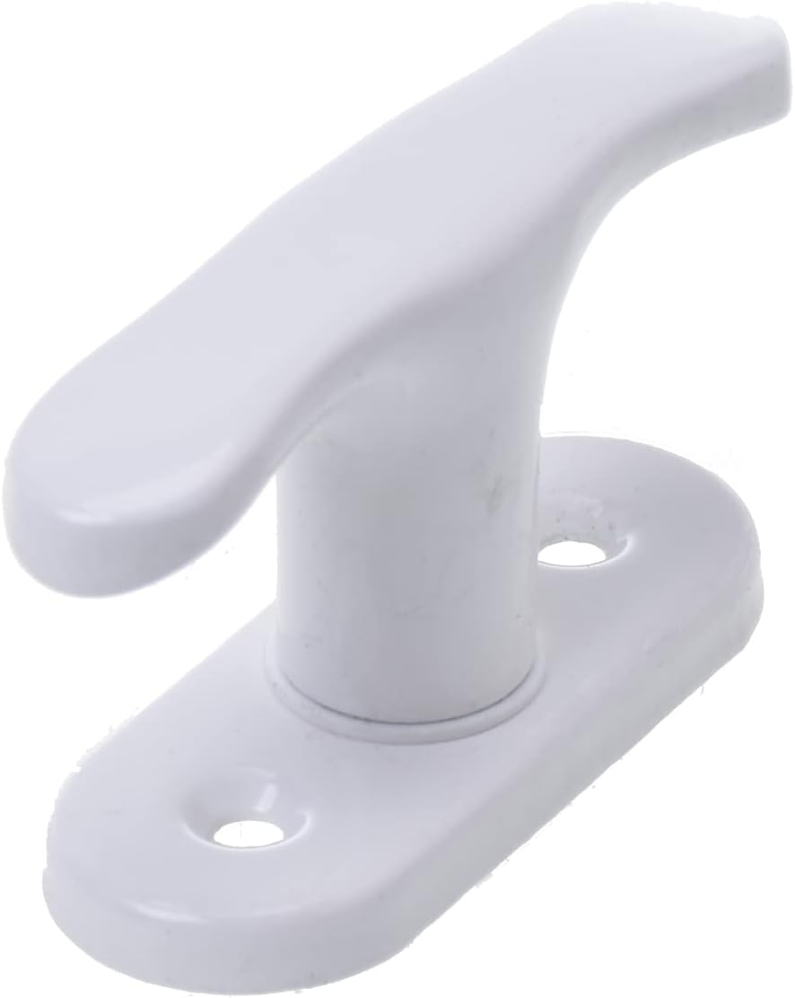 Maniglia per finestra in metallo (bianco)