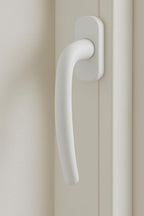 Maniglia per Finestra Bianca con Apertura 360 Gradi - Maniglia per Porta Finestra - Maniglia Infissi Bianca