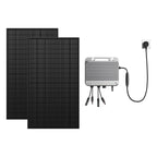 Zendure 800W Balkonkraftwerk Solaranlage Komplettset - 430W x2 bifaziale Solarmodule inkl. Zubehör