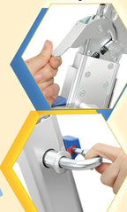 Scala multiuso da 402 cm, gradini 4 x 4, scala telescopica 3 in 1, scala in alluminio, scala pieghevole, scala pieghevole su entrambi i lati e scala