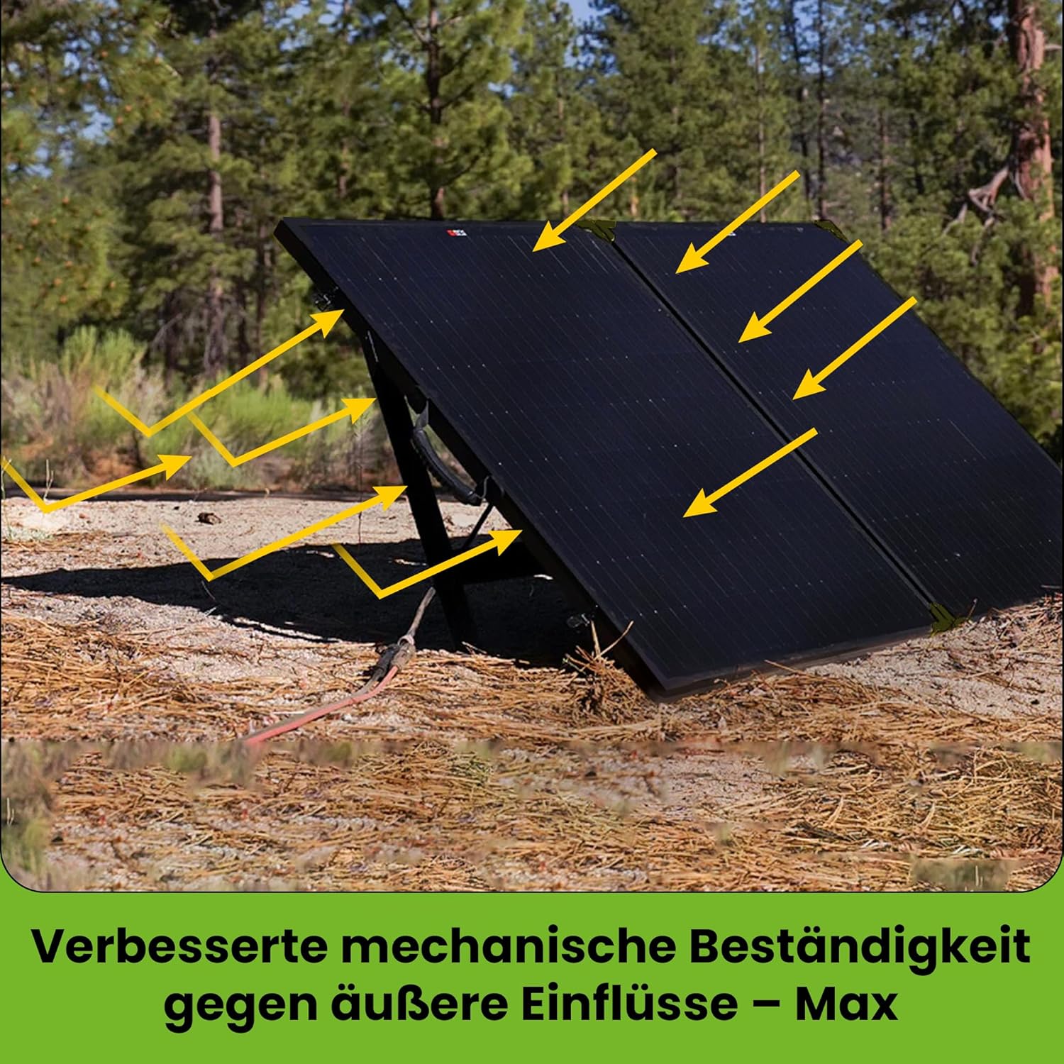 Solar-Direct 860W HMS-800W-2T Balkonkraftwerk Bifazial Full Black Schukosteckdose